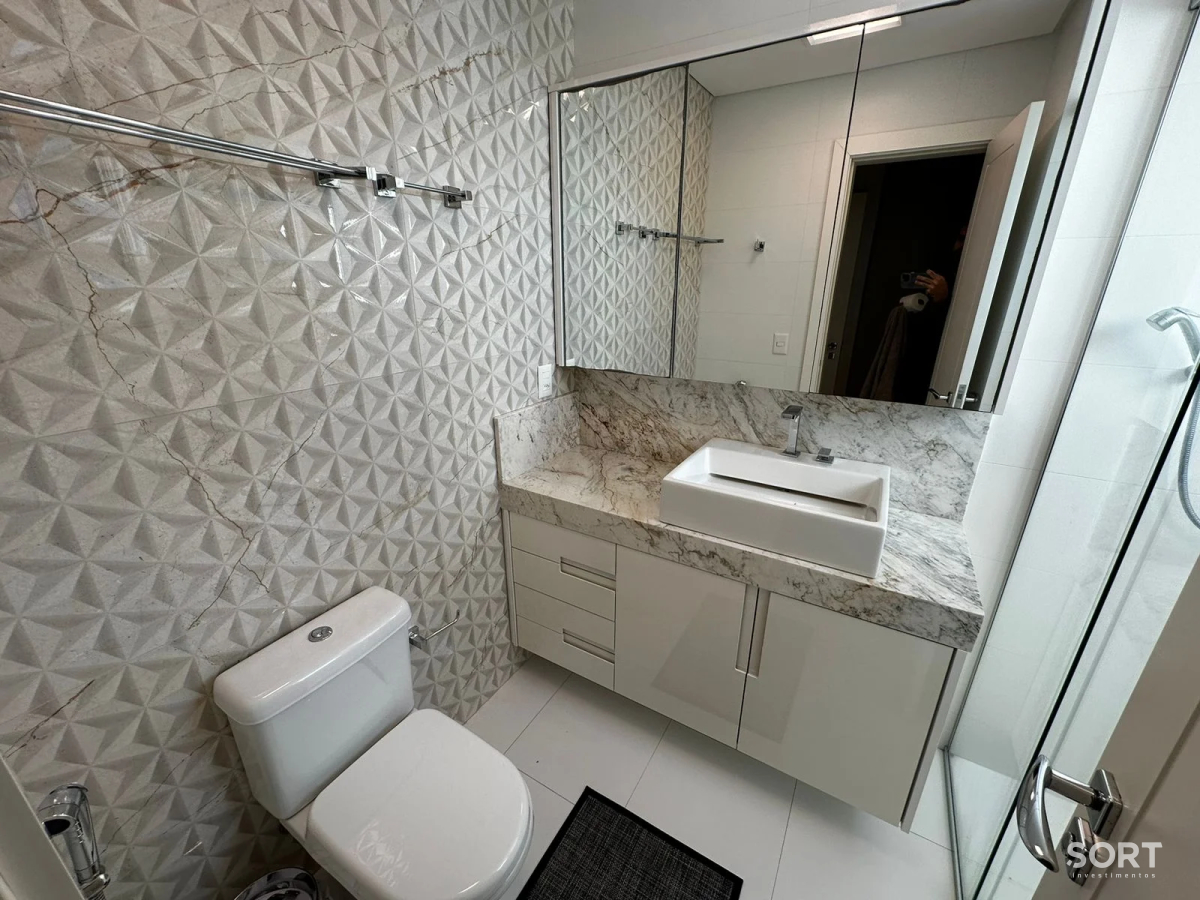 Banheiro Suíte Apartamento Vista Mar Edifício Villa Serena Home Club