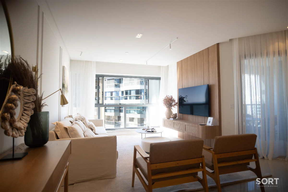 Apartamento Decorado no Edifício New York Apartaments