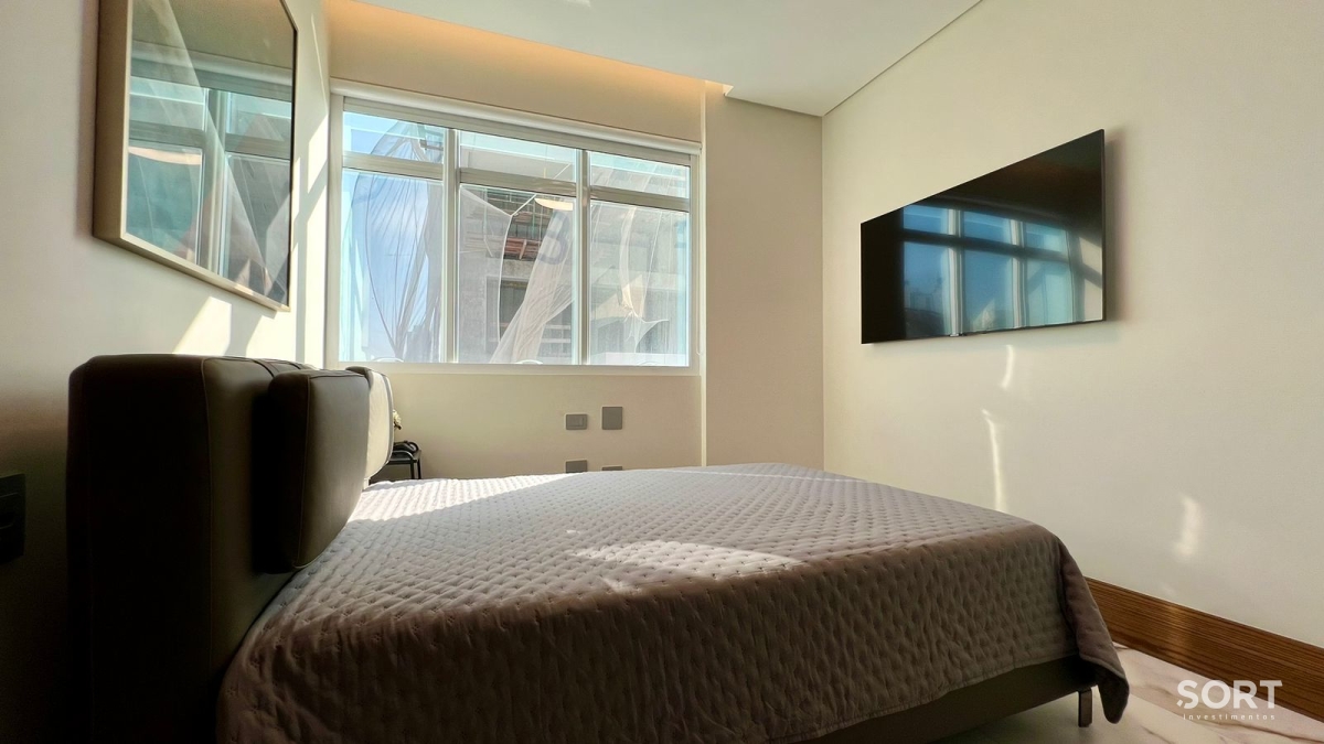 Suíte Apartamento Quadra Mar no Edifício Luar Biasa