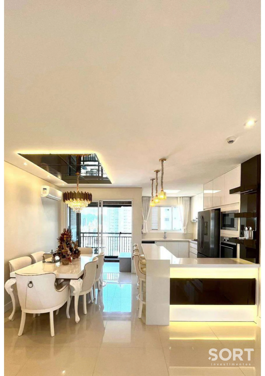 Living Apartamento Quadra Mar no Edifício Windsor Village