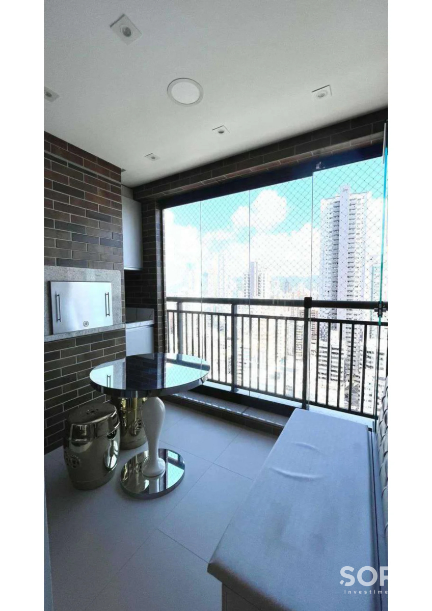 Sacada Apartamento Quadra Mar no Edifício Windsor Village