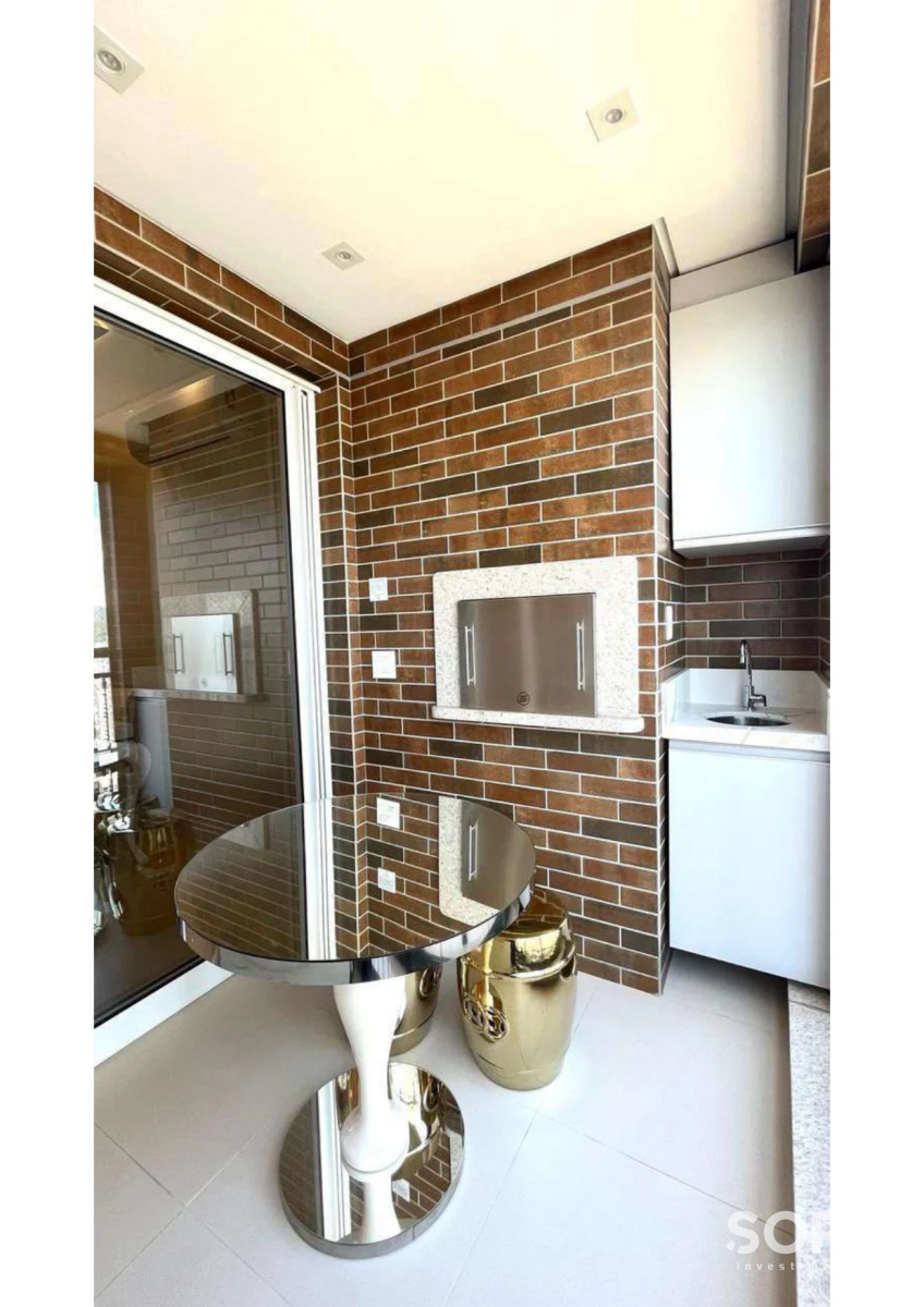 Churrasqueira Apartamento Quadra Mar no Edifício Windsor Village