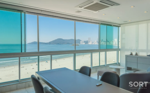 Living Apartamento Frente Mar no Metrópolis
