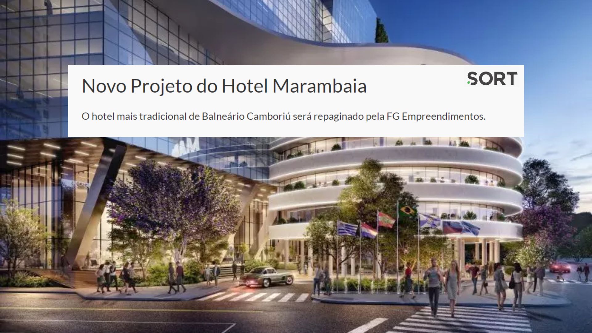 Novo Projeto do Hotel Marambaia
