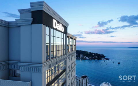 Penthouse com Vista Permanente do Mar