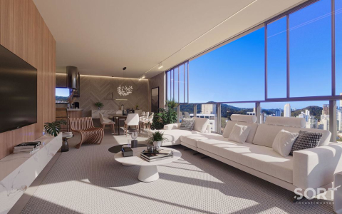 apartamento no edifício Dom em Balneário Camboriú