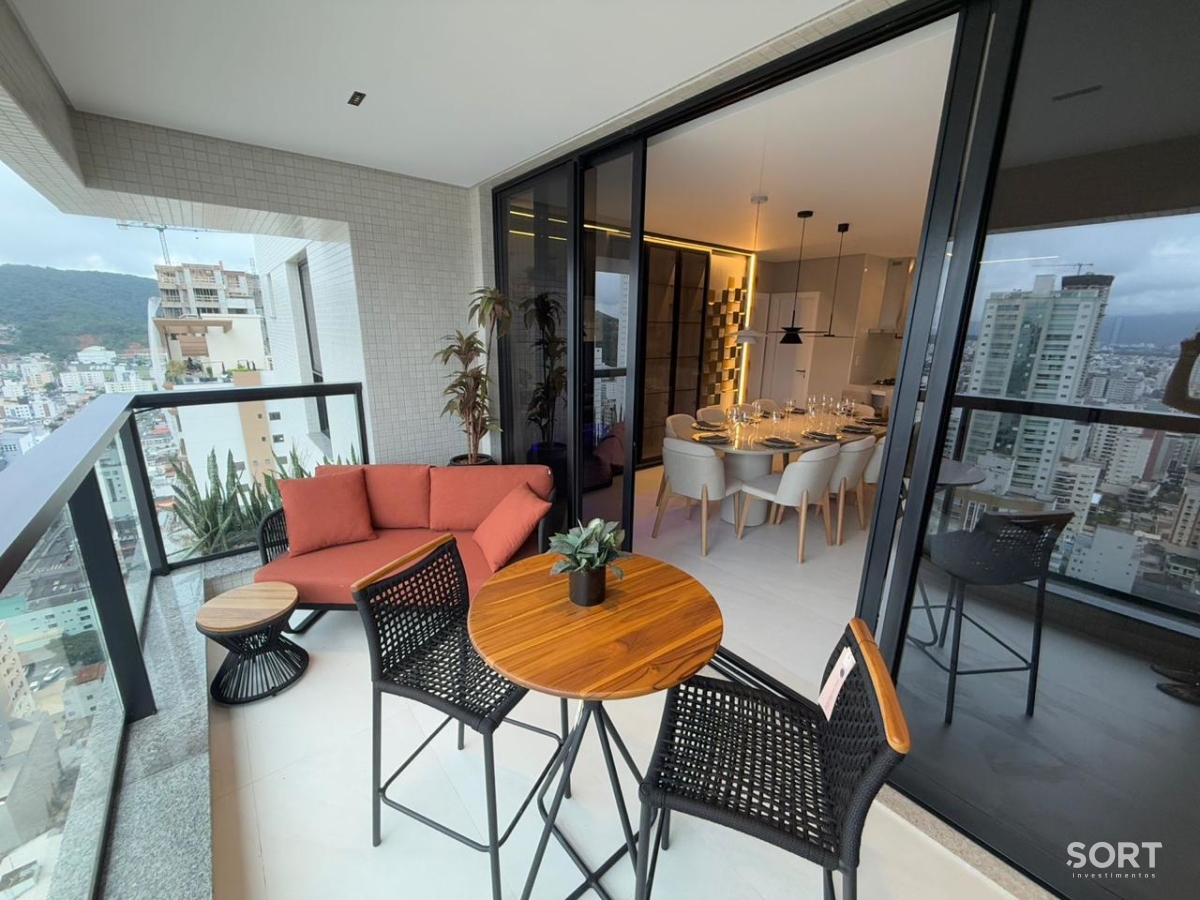 Apartamento no edifício Tesla Residencial mobiliado em Balneário Camboriú