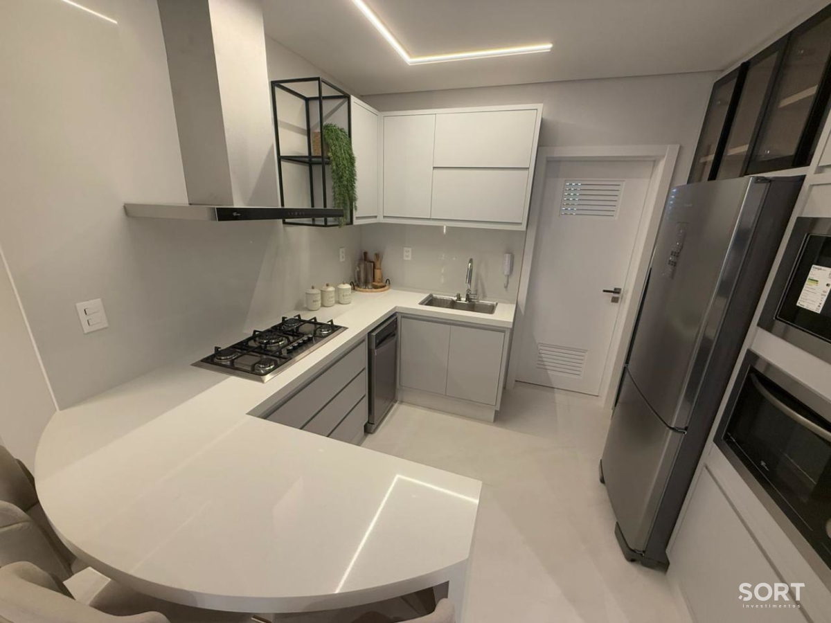Apartamento no edifício Tesla Residencial mobiliado em Balneário Camboriú