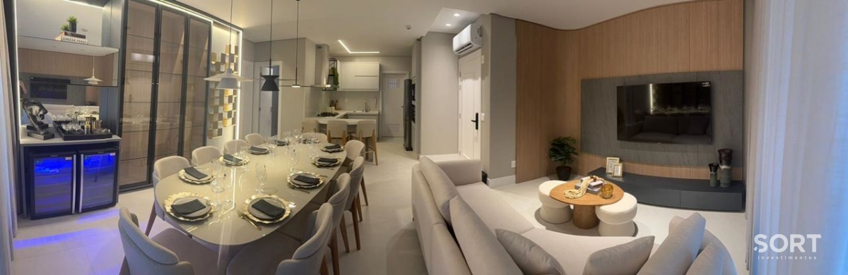 Apartamento no edifício Tesla Residencial mobiliado em Balneário Camboriú