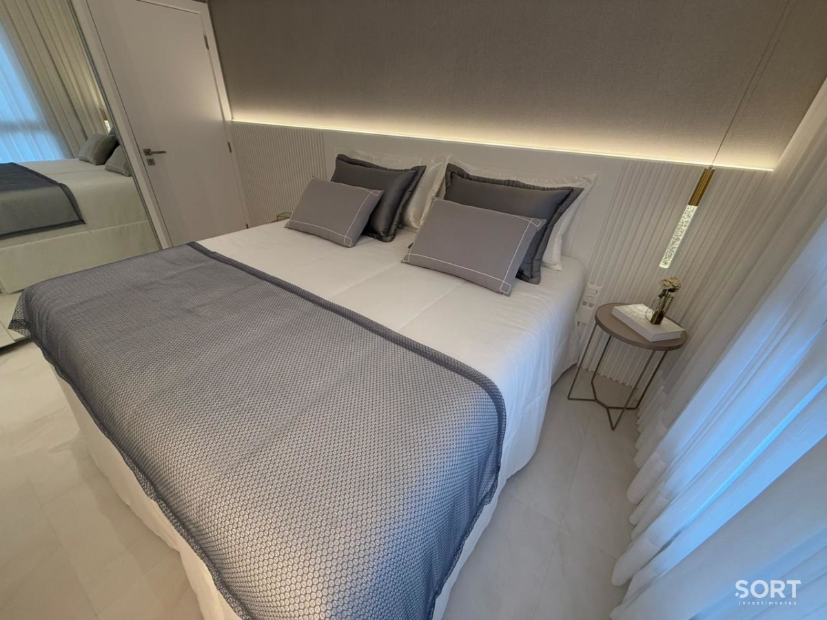 Apartamento no edifício Tesla Residencial mobiliado em Balneário Camboriú