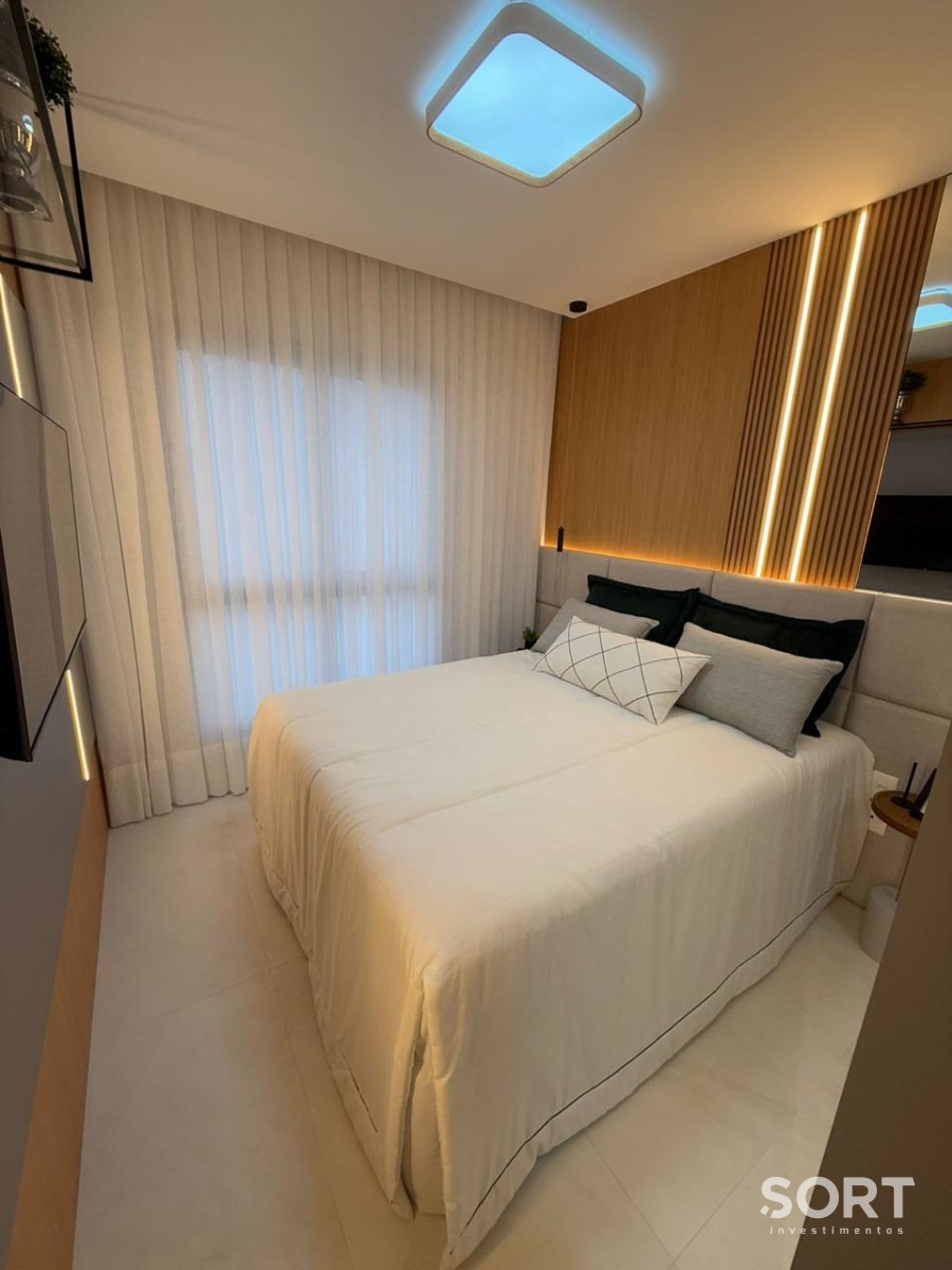 Apartamento no edifício Tesla Residencial mobiliado em Balneário Camboriú