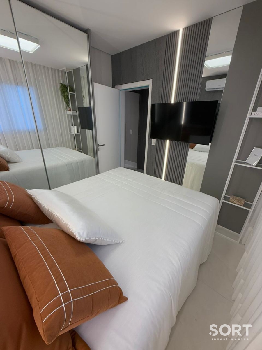 Apartamento no edifício Tesla Residencial mobiliado em Balneário Camboriú