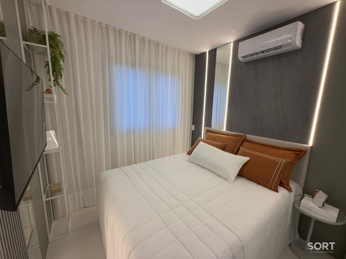Apartamento no edifício Tesla Residencial mobiliado em Balneário Camboriú