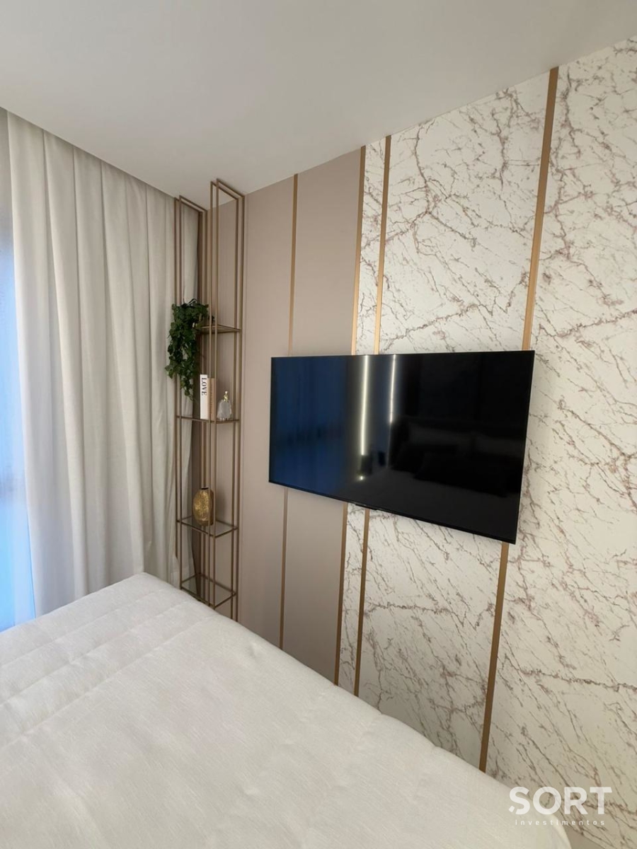 Apartamento no edifício Tesla Residencial mobiliado em Balneário Camboriú