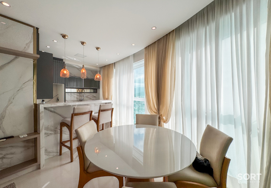 Apartamento no Edifício Magnifique Tower vista mar