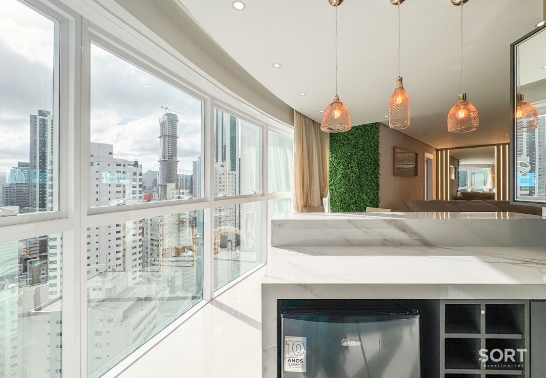 Apartamento no Edifício Magnifique Tower vista mar