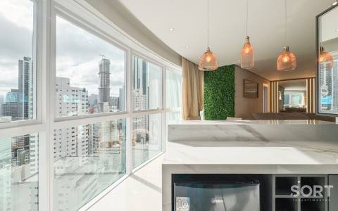 Apartamento no Edifício Magnifique Tower vista mar