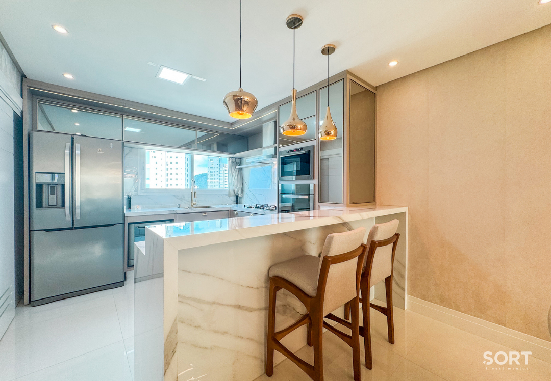 Apartamento no Edifício Magnifique Tower vista mar