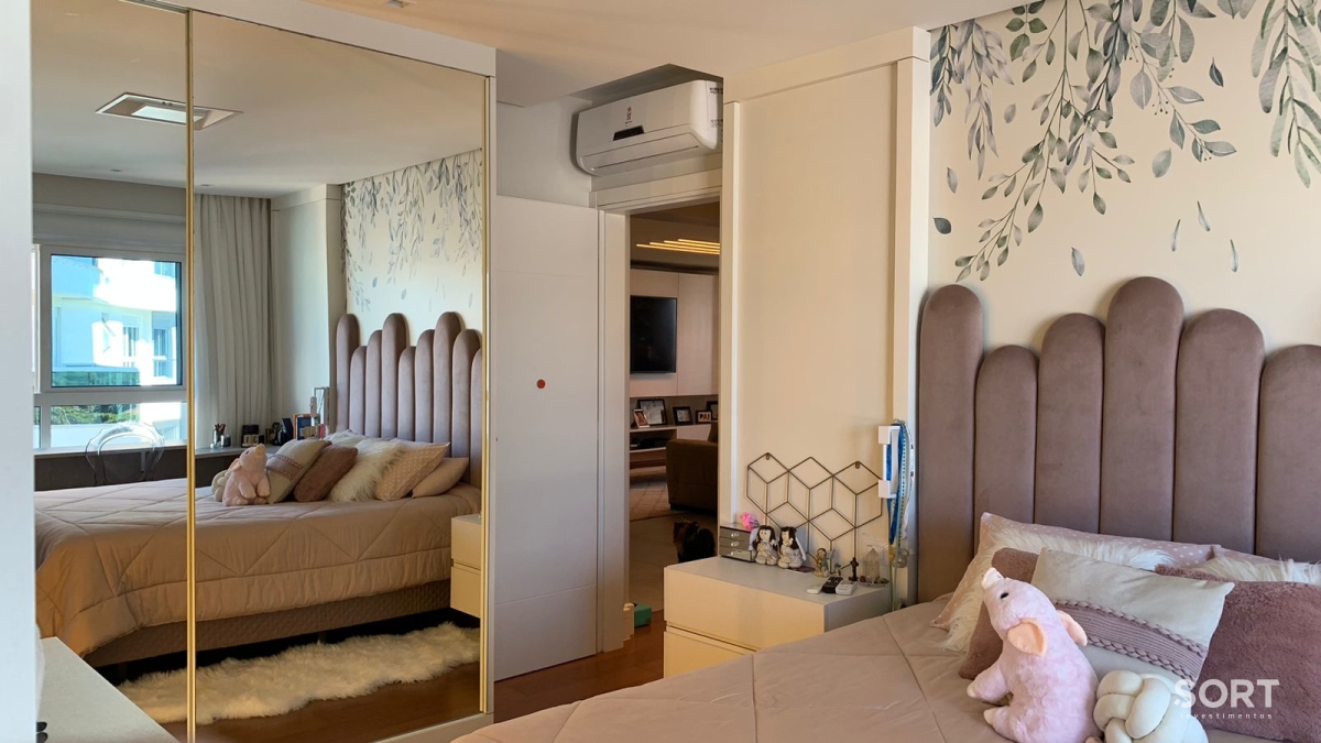 Apartamento no Edifício Brava Home Resort vista mar