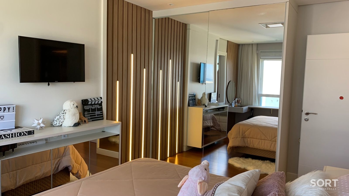 Apartamento no Edifício Brava Home Resort vista mar