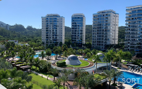 Apartamento no Edifício Brava Home Resort vista mar