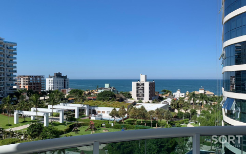 Apartamento no Edifício Brava Home Resort vista mar