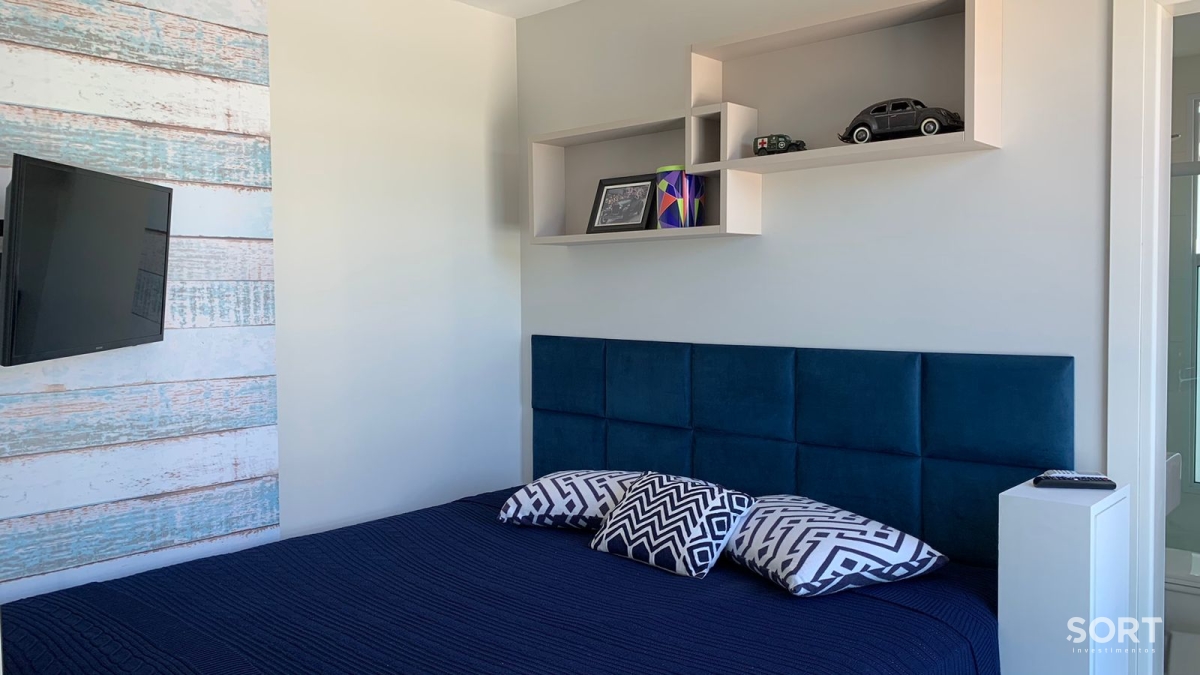 Apartamento no Edifício Brava Home Resort vista mar