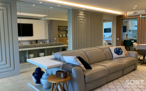 Apartamento no Edifício Brava Home Resort vista mar