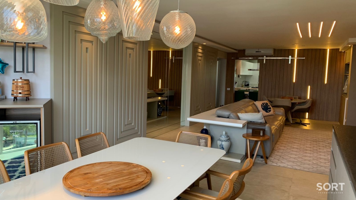 Apartamento no Edifício Brava Home Resort vista mar