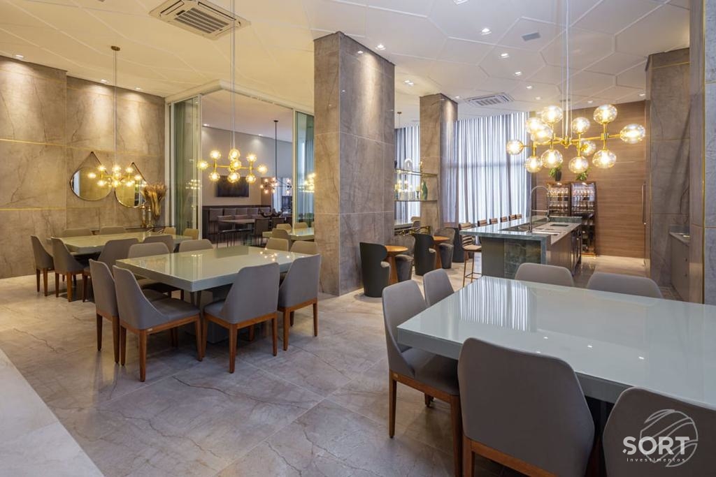 Salão de festas Apartamento no Edifício Citta Di Vinci