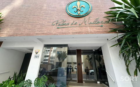 Fachada Apartamento no Edifício Palma de Mallorca quadra mar