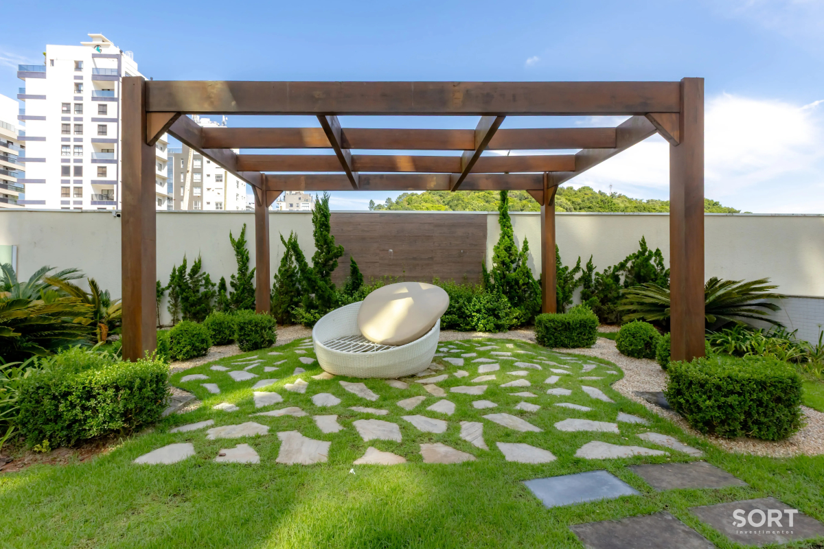 Área externa apartamento-no-edificio-brava-beach-mobiliado-e-decorado