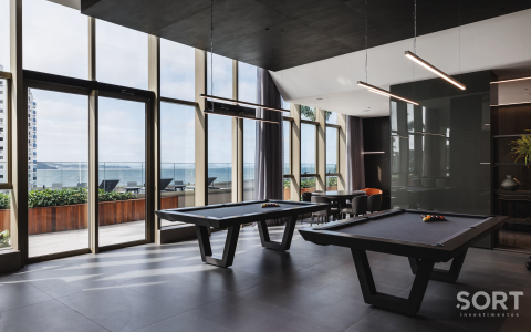 Sala de jogos Yachthouse by Pininfarina
