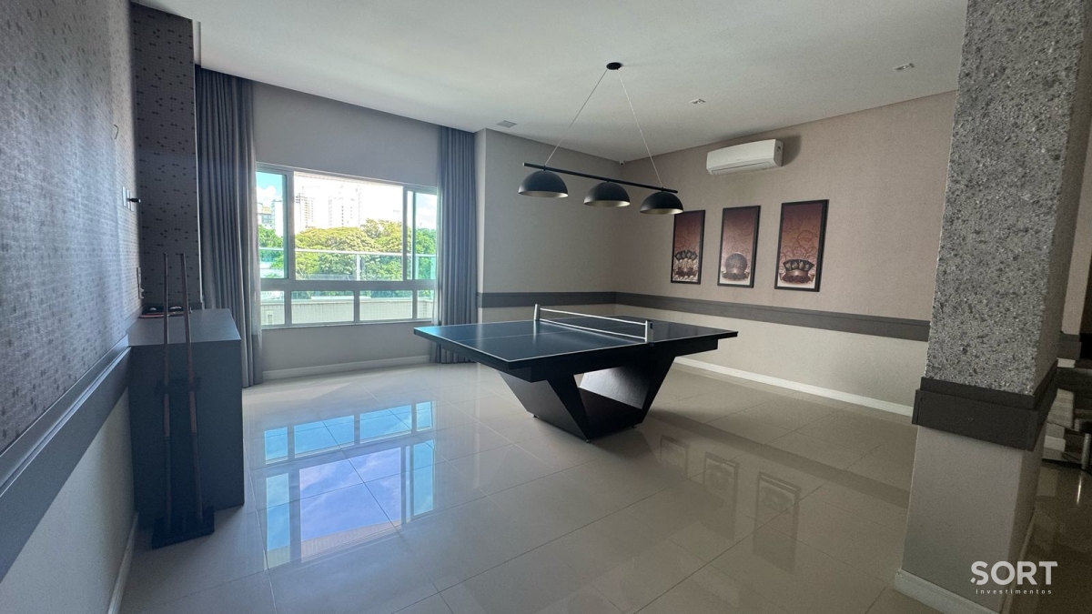 Sala de jogos Apartamento no Edifício Bosque Belcanto quadra mar