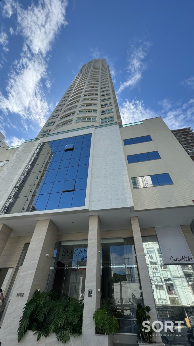 Fachada Apartamento no Edifício Bosque Belcanto quadra mar