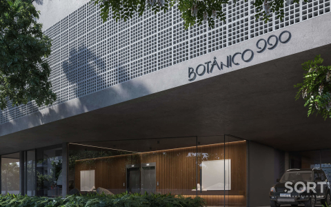 Vista externa Edifício Botânico