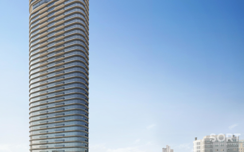 Fachada Apartamento no Edifício Elbrus em Balneário Camboriú