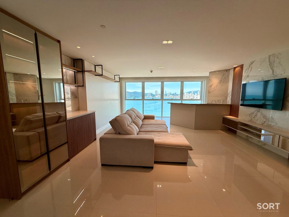 Apartamento no Edifício Infinity Coast mobiliado