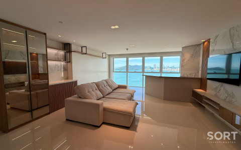Apartamento no Edifício Infinity Coast mobiliado