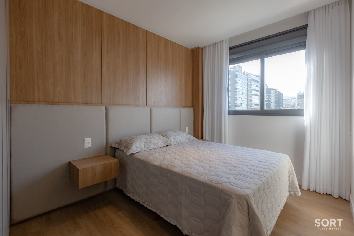 Suíte Apartamento na Praia Brava, Itajaí Mobiliado, decorado, com vista para o mar e piscina privativa