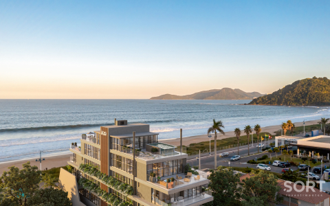 Cobertura no edifício Sense na Praia Brava