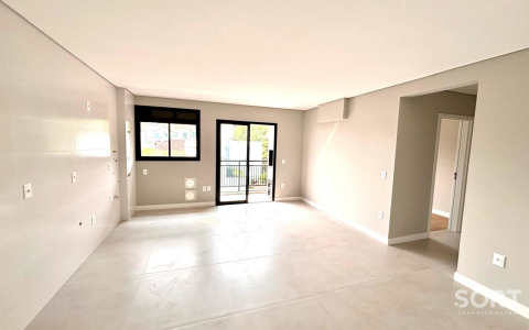Sala de estar Apartamento à Venda no Edifício Portal da Brava na Torre Amores