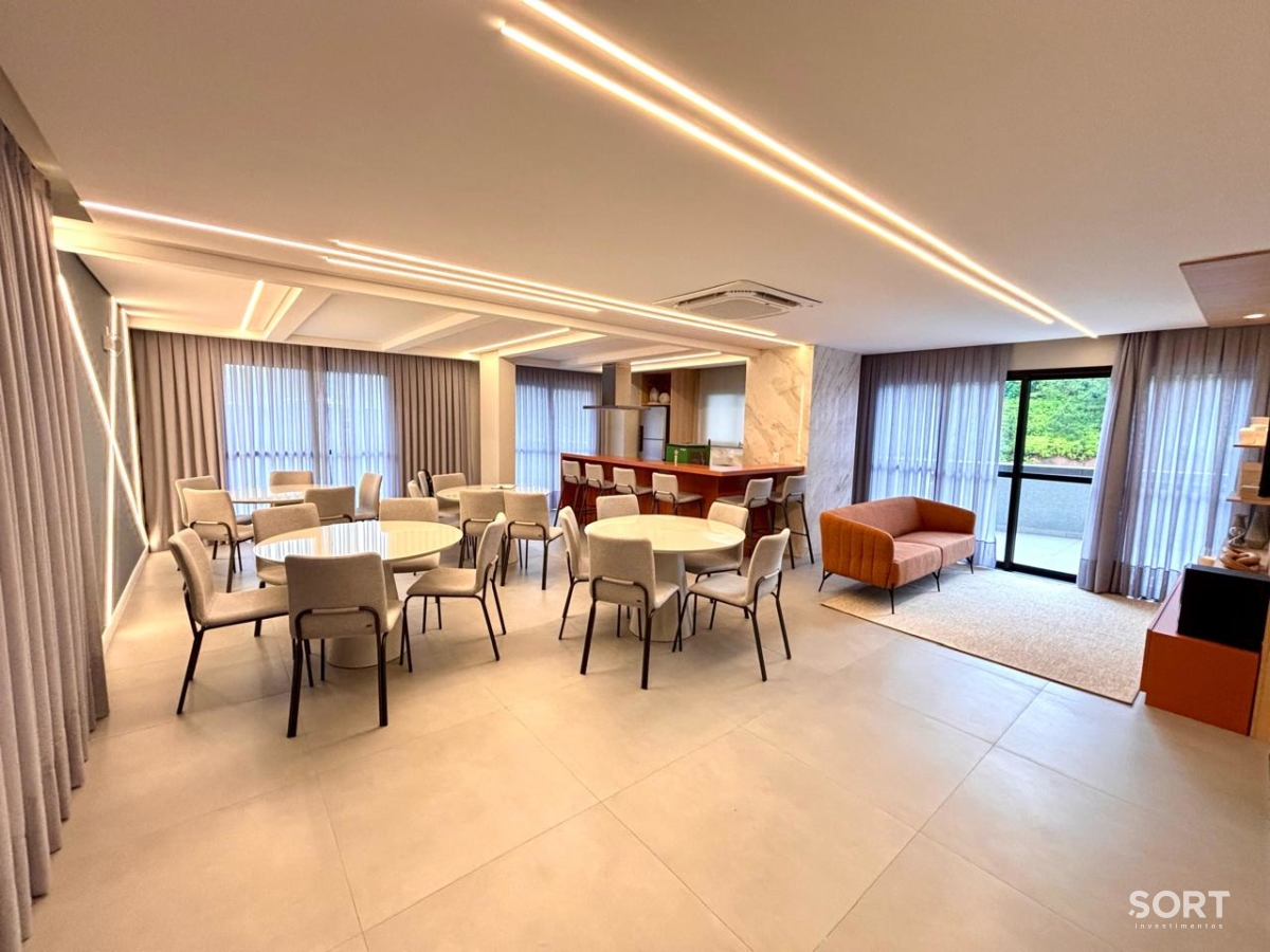 Salão de festas Apartamento à Venda no Edifício Portal da Brava na Torre Amores