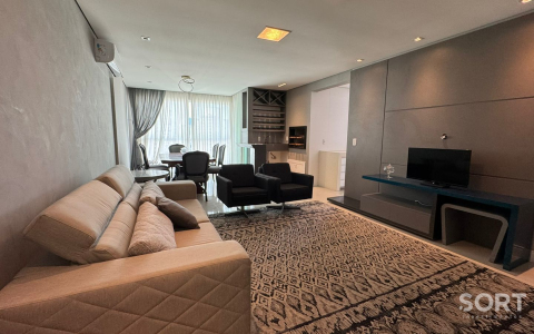 Apartamento para locação  no Ed. Celebration na Barra Sul