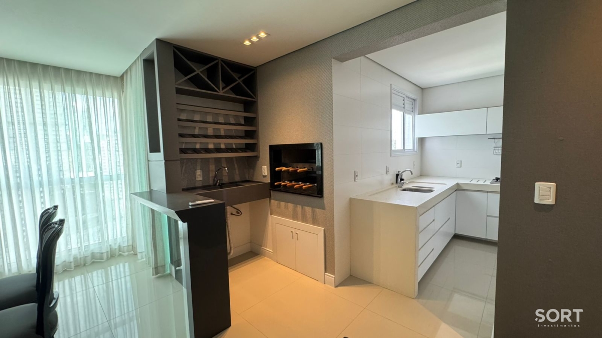 Apartamento para locação  no Ed. Celebration na Barra Sul
