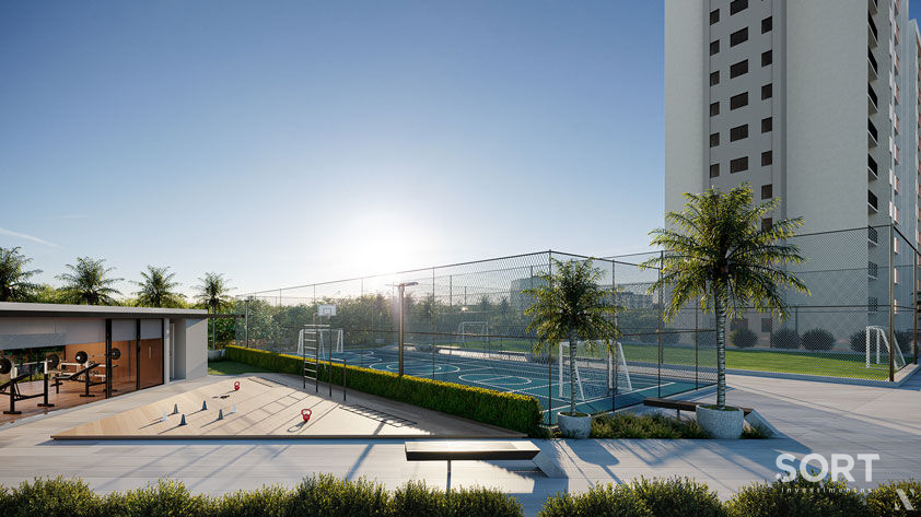 Apartamento no Condomínio São Vicente Home Club
