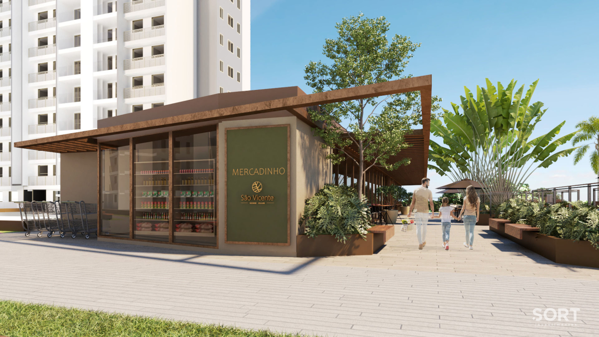 Apartamento no Condomínio São Vicente Home Club