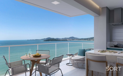 Apartamento no edifício Ocean Park em Balneário Piçarras