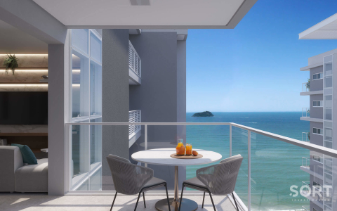 Apartamento no edifício Ocean Park em Balneário Piçarras