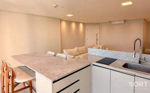 Apartamento no edifício Infinity Coast
